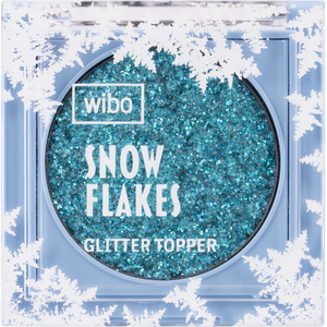Lidschatten Schneeflocken Glitzer Topper - Wibo : 01: Arctic Sky - 1