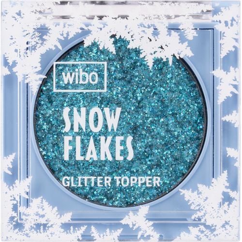 Lidschatten Schneeflocken Glitzer Topper - Wibo : 01: Arctic Sky - 1