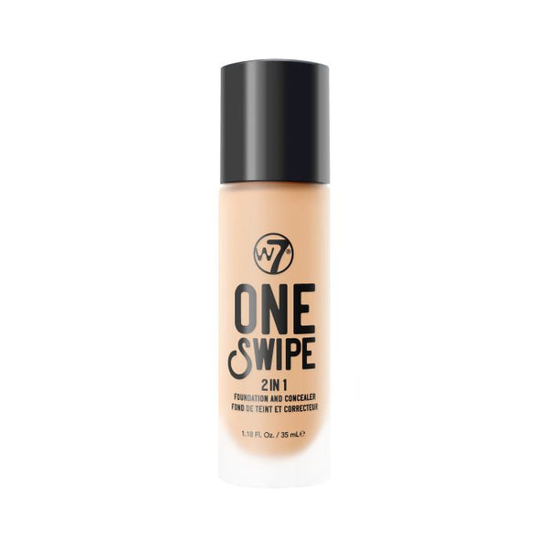 Make-up und Concealer 2-in-1 One Swipe 35 ml - W7 : Fresh Beige - 1