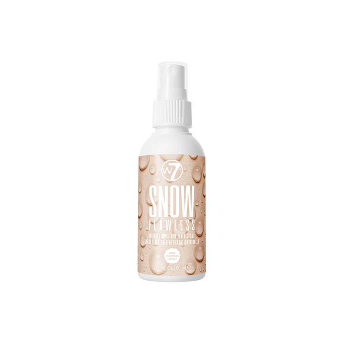 Fixierspray Makeup Snow Flawless Miracle Moisture 60 ml - W7 - 1