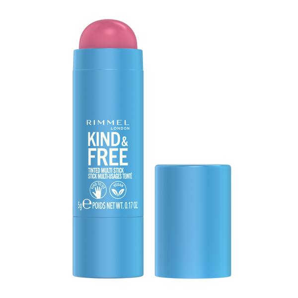 Rouge und Lippenstift in Stiftform von Kind & Free - 003: Pink Heat - Rimmel London - 1
