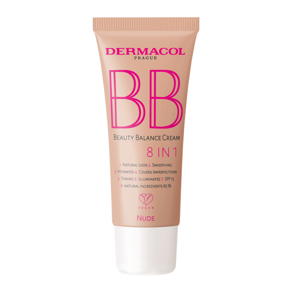 BB Cream Beauty Balance 8 in 1 30ml - Dermacol : 02 Nude - 1