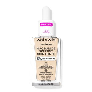Make-up-Grundierung Bare Focus Niacinamide Skin Tint - Wet N Wild : Fair - 1