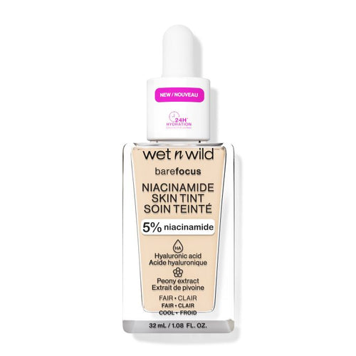 Make-up-Grundierung Bare Focus Niacinamide Skin Tint - Wet N Wild : Fair - 1