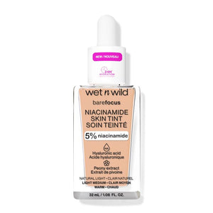 Make-up-Grundierung Bare Focus Niacinamide Skin Tint - Wet N Wild : Cream Beige - 1