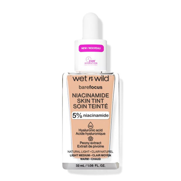 Make-up-Grundierung Bare Focus Niacinamide Skin Tint - Wet N Wild : Cream Beige - 1