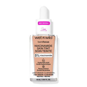 Make-up-Grundierung Bare Focus Niacinamide Skin Tint - Wet N Wild : Natural Light - 1