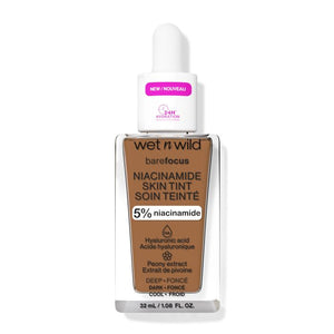 Make-up-Grundierung Bare Focus Niacinamide Skin Tint - Wet N Wild : Deep - 1