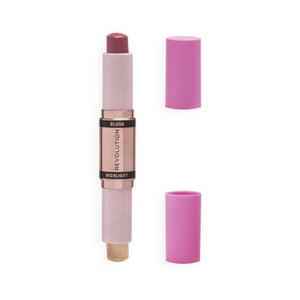Duo Highlighter und Rouge Stick - Make Up Revolution : Mauve Glow - 1