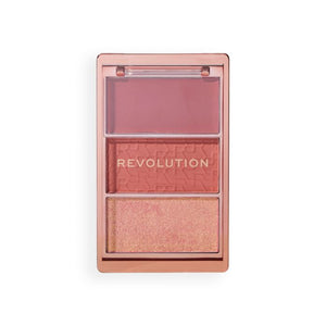 Icon Rouge-Palette - Make Up Revolution : Aura Points Rose - 1