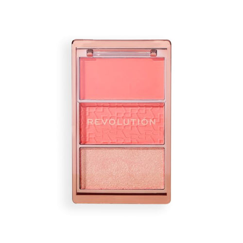 Icon Rouge-Palette - Make Up Revolution : Authentic Peach - 1