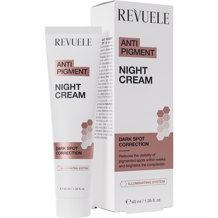Aufhellende Anti-Pigment-Nachtcreme 40 ml - Revuele - 1