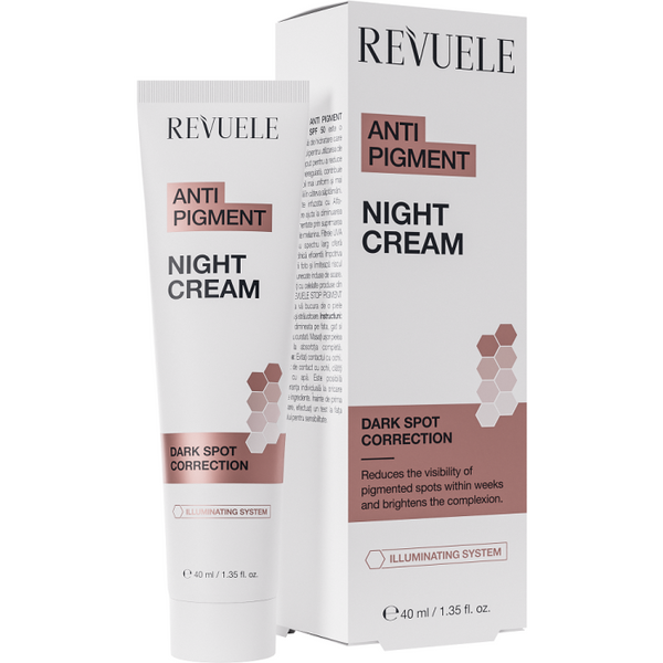 Aufhellende Anti-Pigment-Nachtcreme 40 ml - Revuele - 1