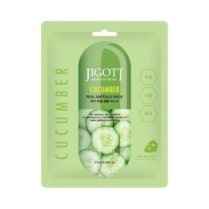Gurke Real Ampoule Mask 27 ml - Jigott - 1