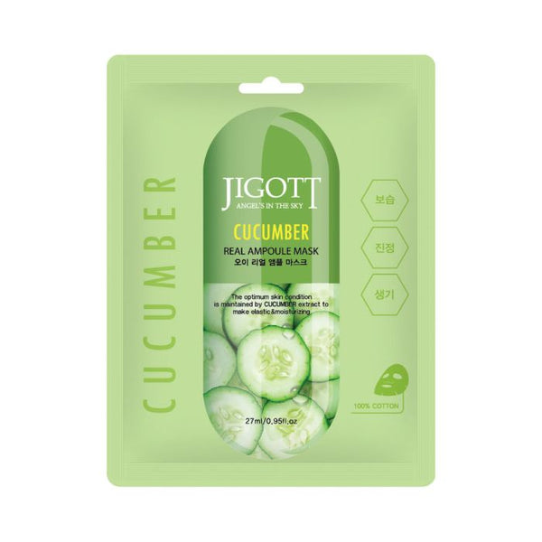Gurke Real Ampoule Mask 27 ml - Jigott - 1