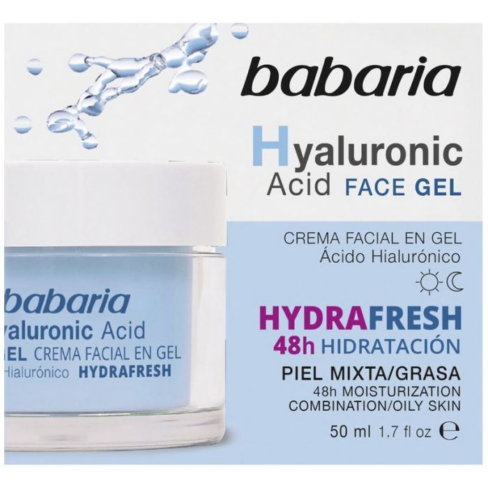 Hyaluronsäure Gesichtscreme Gel - Babaria - 1