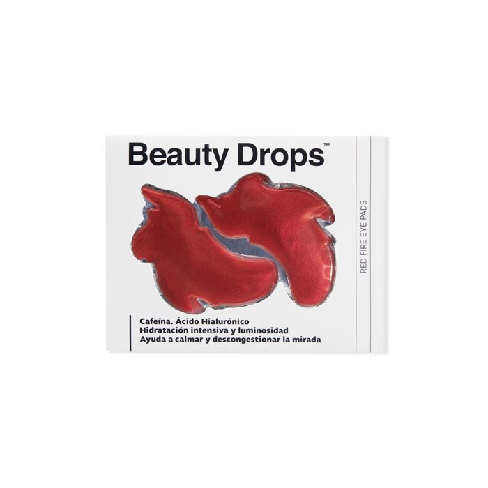 Roter Feuer-Augen-Patch mit Koffein - Beauty Drops - 1