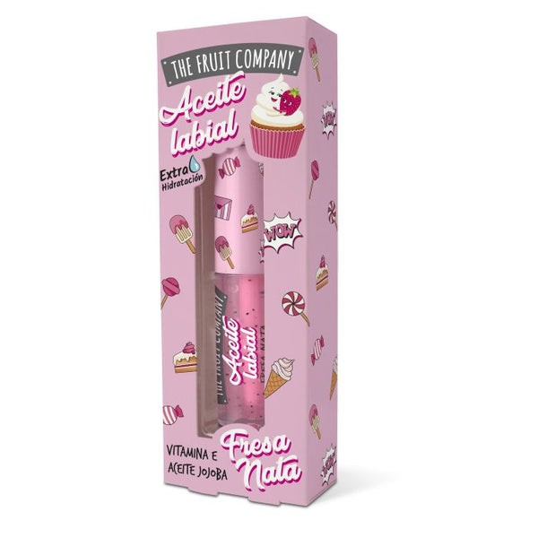 Lippenöl Erdbeere und Sahne 3,6ml - The Fruit Company - 1
