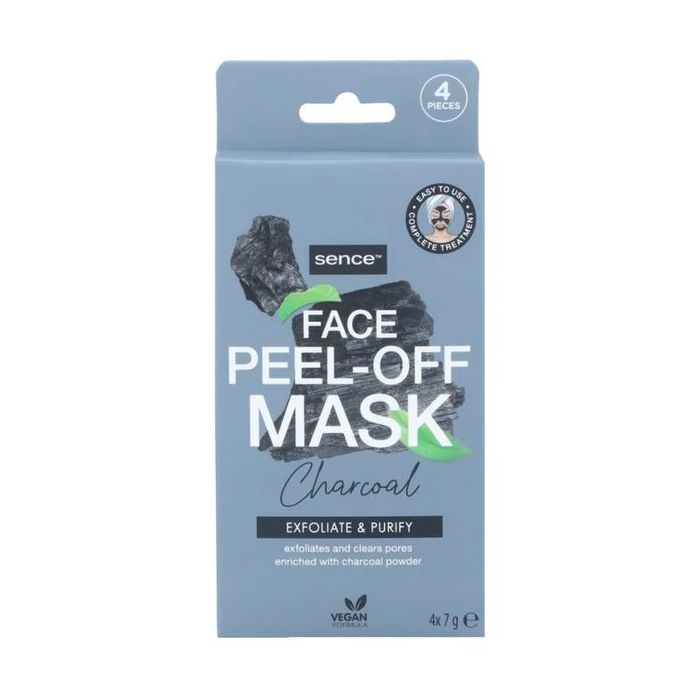 Gesichtspeeling-Kohle-Peel-off-Maske - Sence Beauty - 1