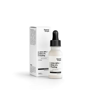 Aha 30% + Bha 2% Peeling Gesichtspeeling - Beauty Drops : 15 ml - 1