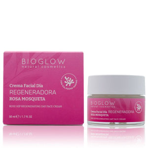 Regenerierende Gesichtscreme mit Hagebuttenöl 50 ml - Bioglow - 1