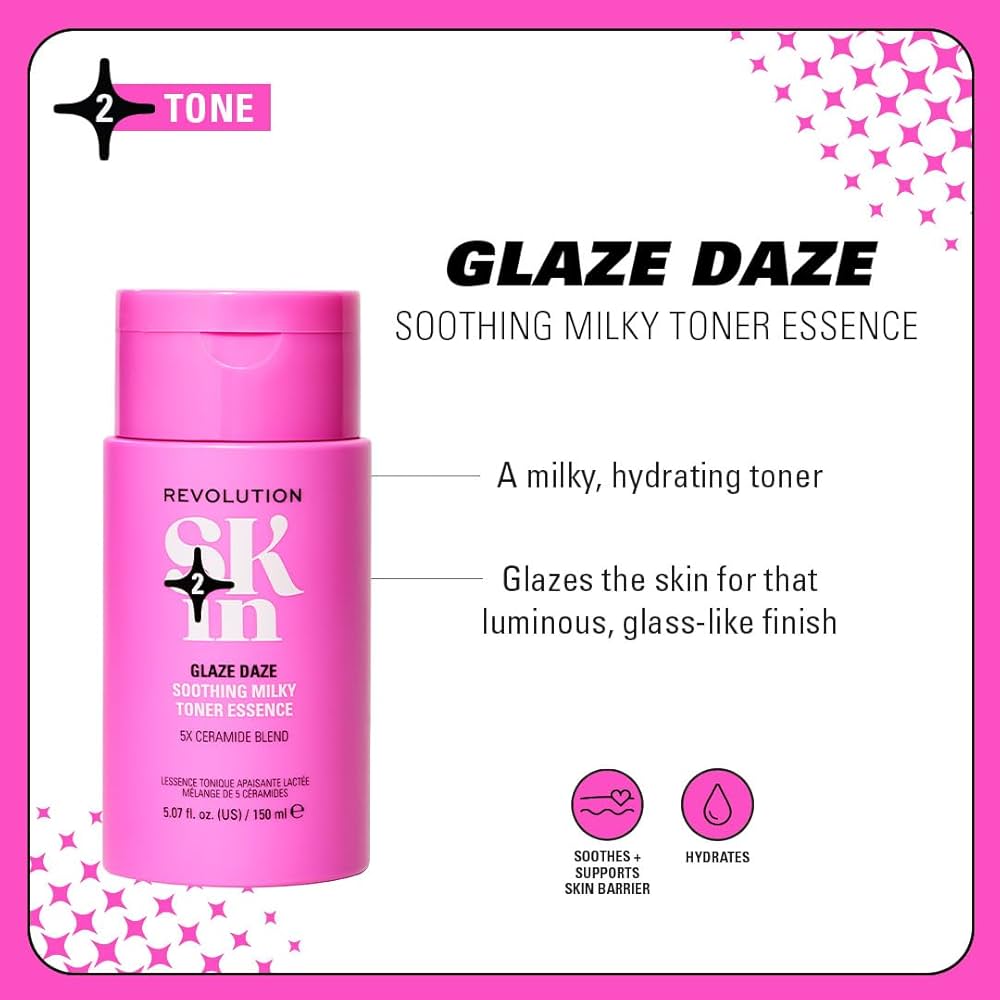 Gesichtstonic Skin Glaze Daze 150ml - Make Up Revolution - 1