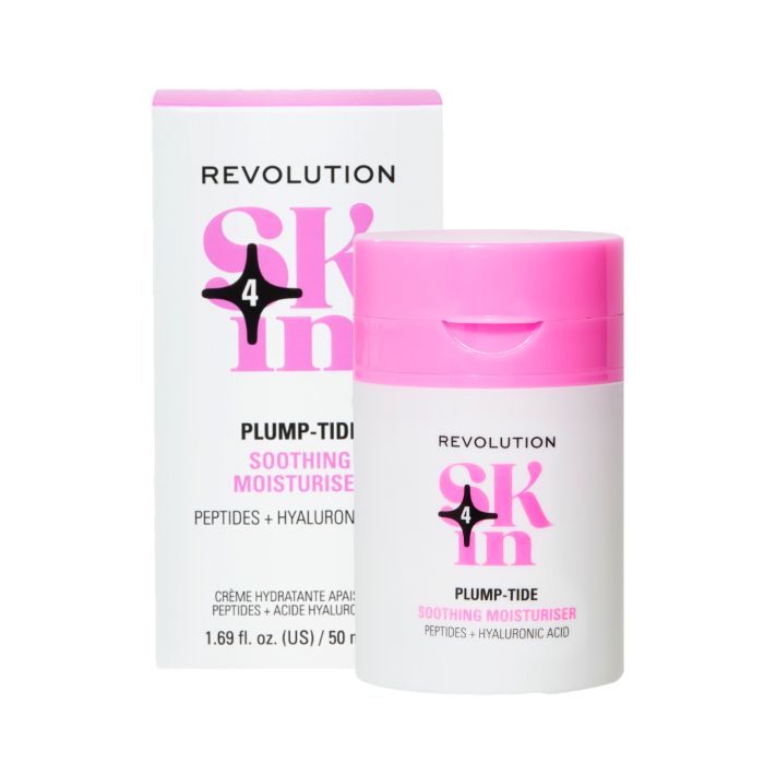 Beruhigende Gesichtscreme Skin Plump-tide 50ml - Make Up Revolution - 1