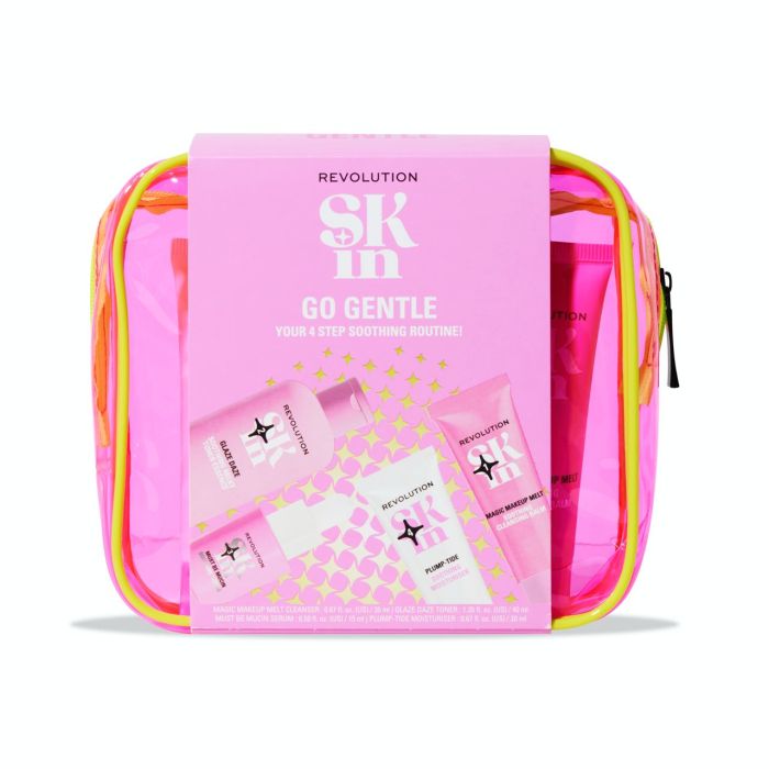 Kosmetiktasche Skin Go Gentle Gesichtspflege-Routine - Make Up Revolution - 1
