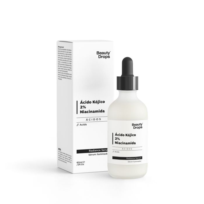 Aufhellendes Serum mit Kojinsäure + Niacinamid 60 ml - Beauty Drops - 1