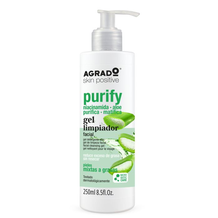 Gesichtsreinigungsgel Purify 250ml - Agrado - 1