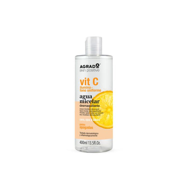 Vitamin C Mizellen-Make-up-Entferner 400ml - Agrado - 1