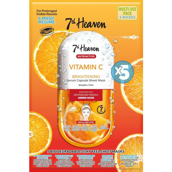 Montagne Jeunesse - Pack Mascarillas Vitamina C Iluminadora - Pack 5 unidades - Montagne Jeunesse - 1