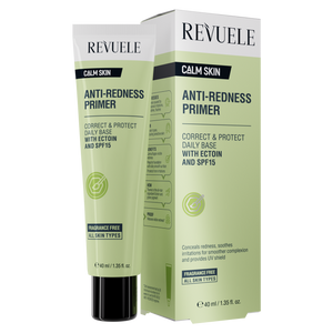 Revuele - Anti-redness Primer - Prebase correctora verde - 40 ml - Revuele - 1