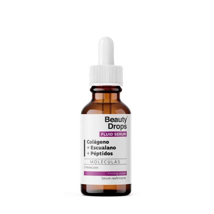 Straffendes Serum mit Kollagen + Squalan + Peptiden 30 ml - Beauty Drops - 1