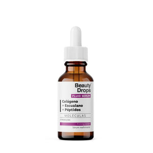 Straffendes Serum mit Kollagen + Squalan + Peptiden 30 ml - Beauty Drops - 1