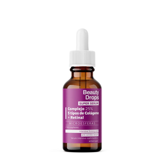 Super Intensives Straffungs- und Anti-Falten-Serum mit Kollagen + Retinal 30 ml - Beauty Drops - 1