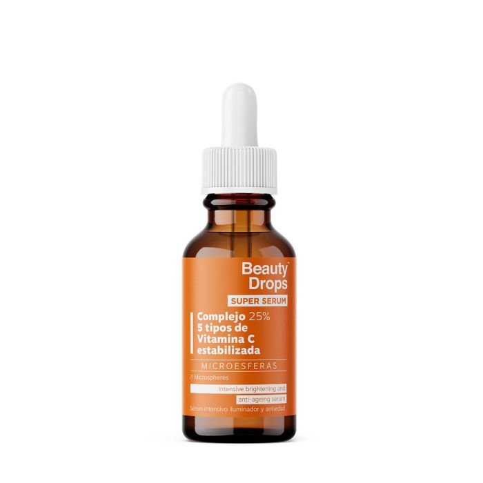 Super Intensives Aufhellungs- und Anti-Aging-Serum mit stabilisiertem Vitamin C 30 ml - Beauty Drops - 1