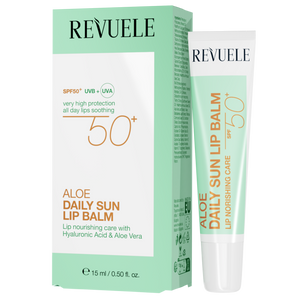 Revuele - Daily Sun Bálsamo Labial con Aloe Vera SPF50+ - 15 ml - Revuele - 1