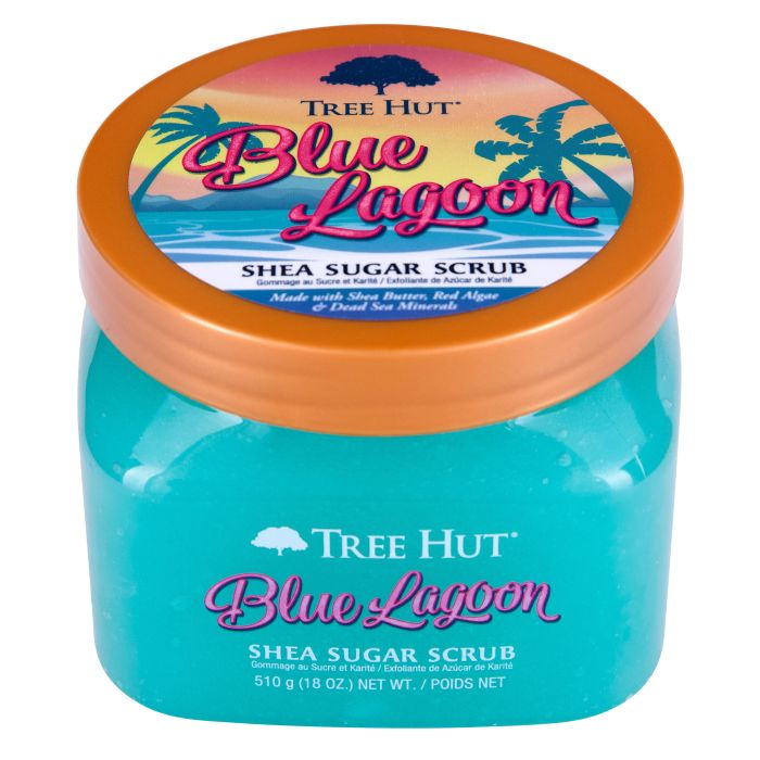 Shea Zuckerpeeling Blue Lagoon Körperpeeling 510 g - Tree Hut - 1