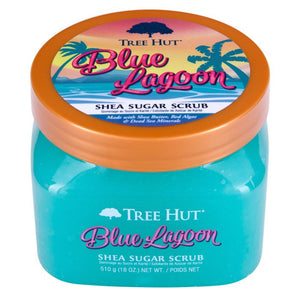 Shea Zuckerpeeling Blue Lagoon Körperpeeling 510 g - Tree Hut - 1