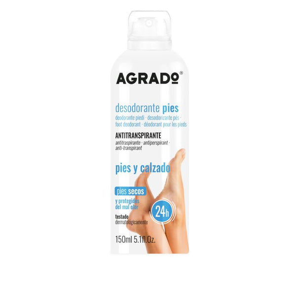 Fußdeo Antitranspirant Trockene Füße 150 ml - Agrado - 1