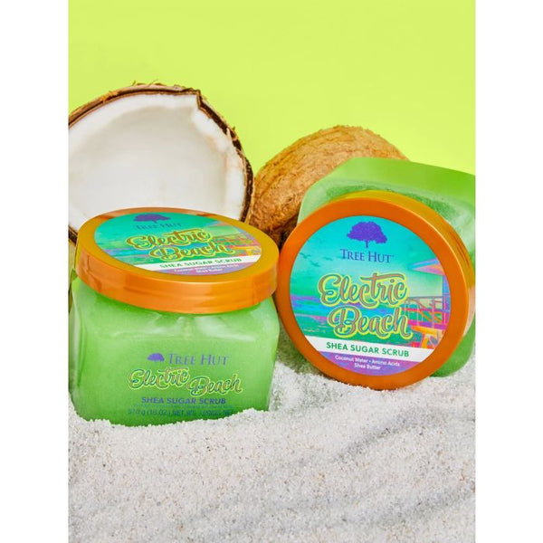 Shea Zuckerpeeling Electric Beach 510 gr - Tree Hut - 3
