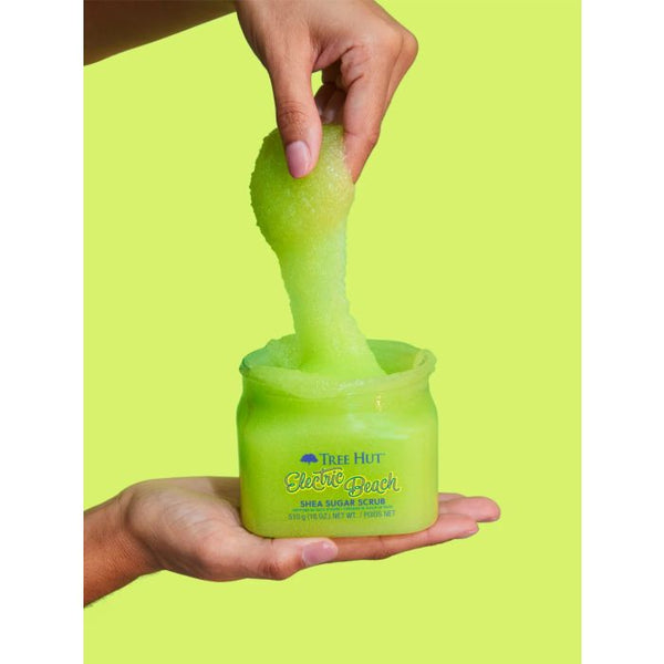 Shea Zuckerpeeling Electric Beach 510 gr - Tree Hut - 2