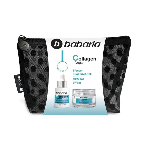 Kosmetiktasche mit straffender Behandlung mit Kollagen - Babaria - 1