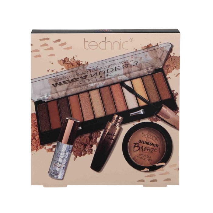 Mega Nudes Kollektion Make-up Set - Technic Cosmetics - 1