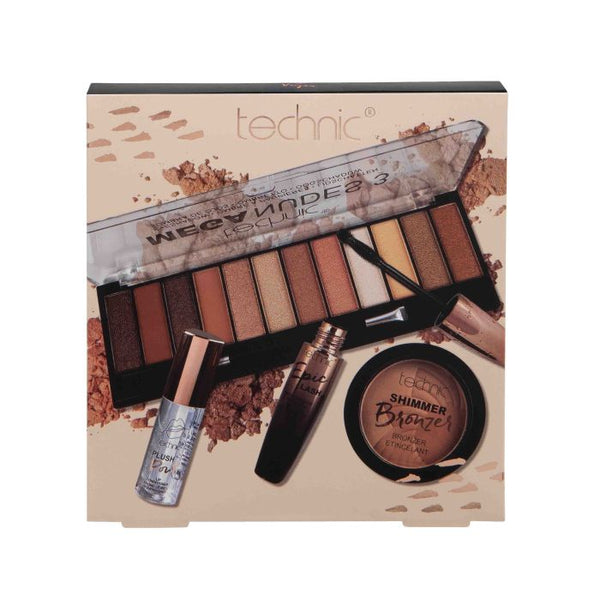 Mega Nudes Kollektion Make-up Set - Technic Cosmetics - 1