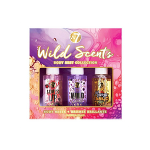 W7 - Set Brumas Corporales Wild Scents - Loved Up, Wild Crush, Mango Tango - Pack de 3 x 50 ml - W7 - 1