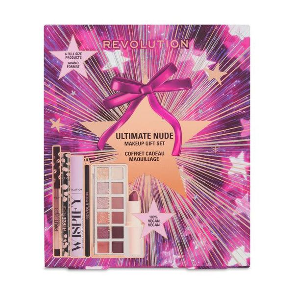 Ultimate Nude Makeup Gift Set - 6 piezas - Make Up Revolution - 1