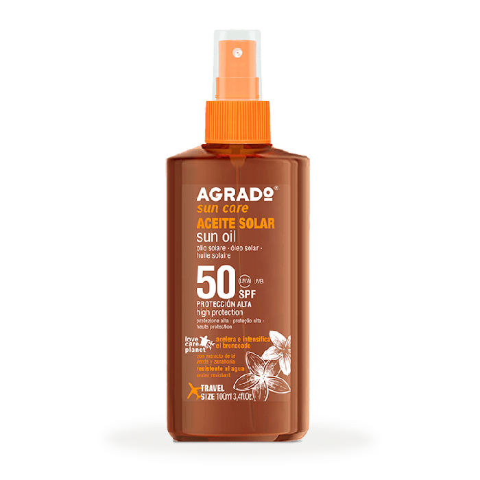 Sonnenöl SPF50 100 ml - Agrado - 1