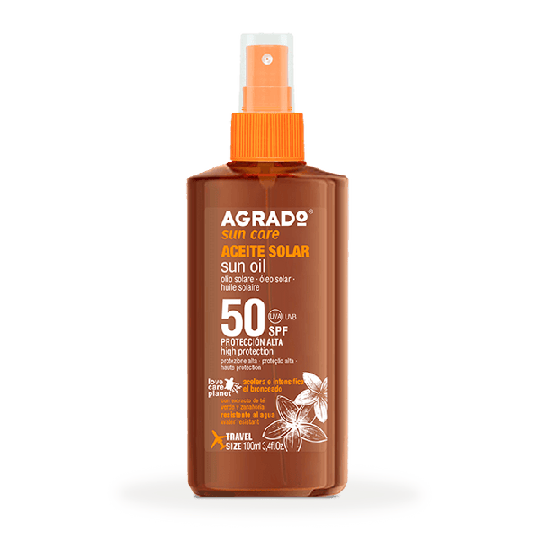 Sonnenöl SPF50 100 ml - Agrado - 1